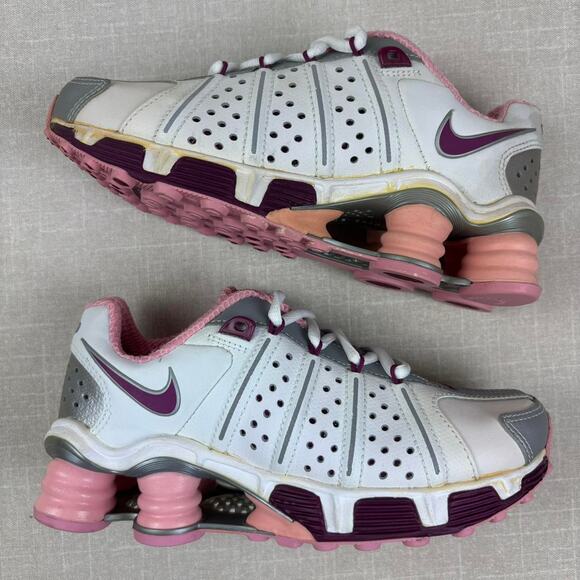 💝 2005 Nike Shox Cognescenti Lea “White Raspberry” 5.5W - Picture 2 of 6
